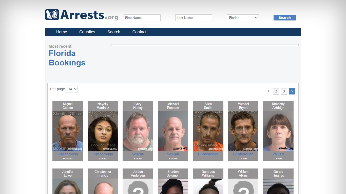 Florida Arrests and Inmate Search